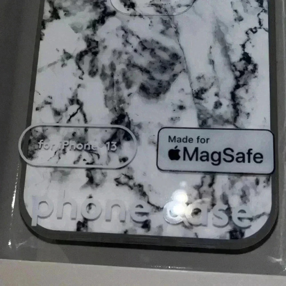 New IPhone 13 White and Gray Phone Case - Picture 2 of 3